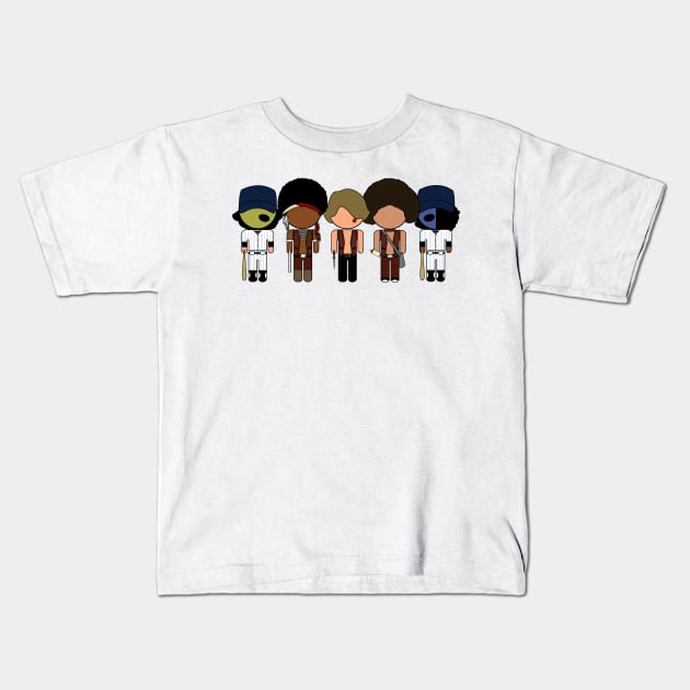 The Warriors Movie Icons - "Vector-Eds" Kids T-Shirt by TwistedKoala
